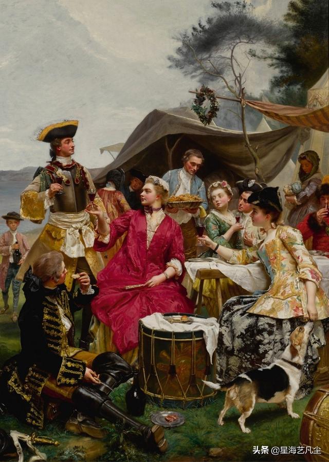 法国艺术家古斯塔夫.简.雅凯Gustave Jean Jacquet精品油画作品鉴赏-1.jpg