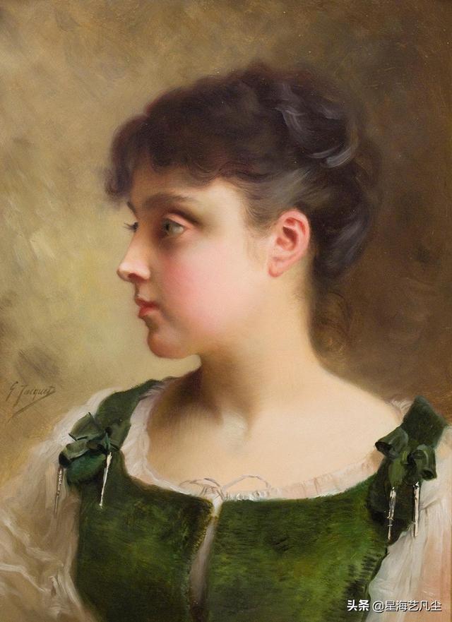 法国艺术家古斯塔夫.简.雅凯Gustave Jean Jacquet精品油画作品鉴赏-4.jpg