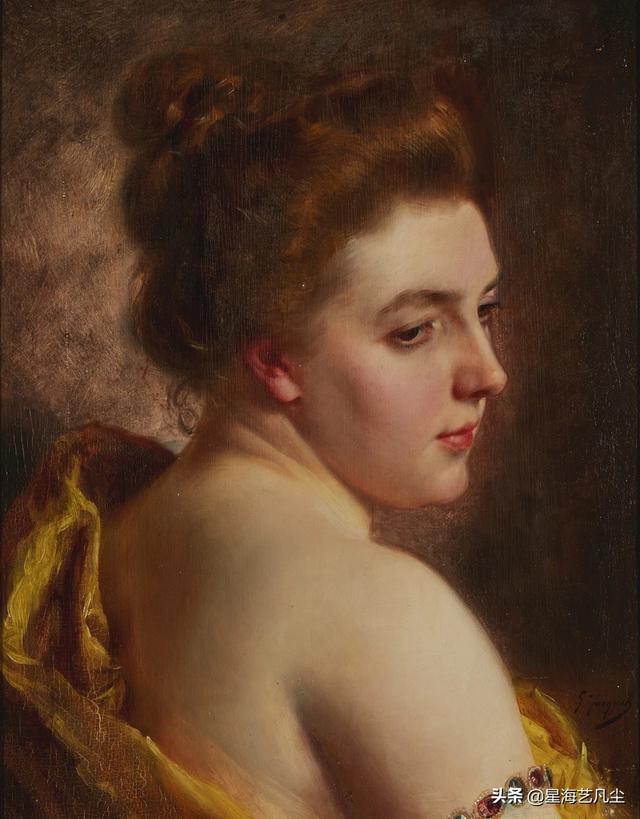 法国艺术家古斯塔夫.简.雅凯Gustave Jean Jacquet精品油画作品鉴赏-13.jpg