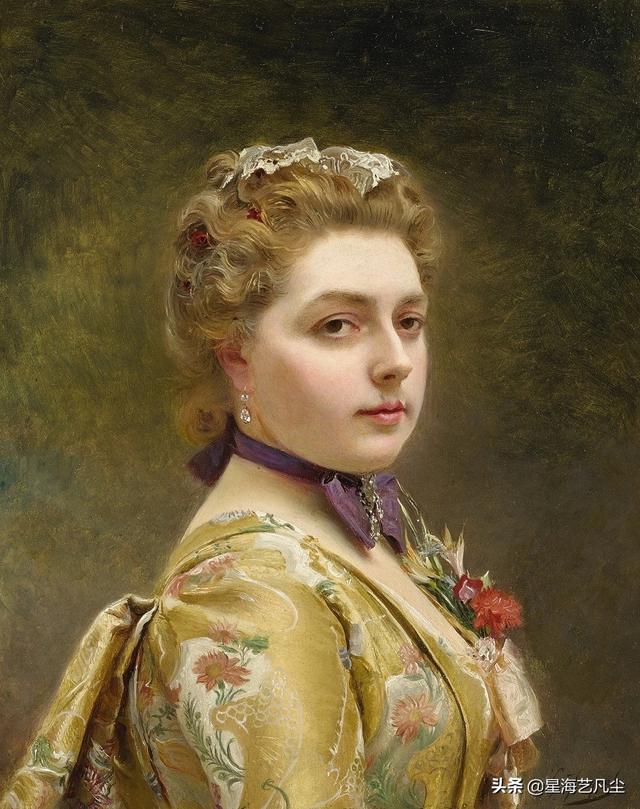 法国艺术家古斯塔夫.简.雅凯Gustave Jean Jacquet精品油画作品鉴赏-11.jpg