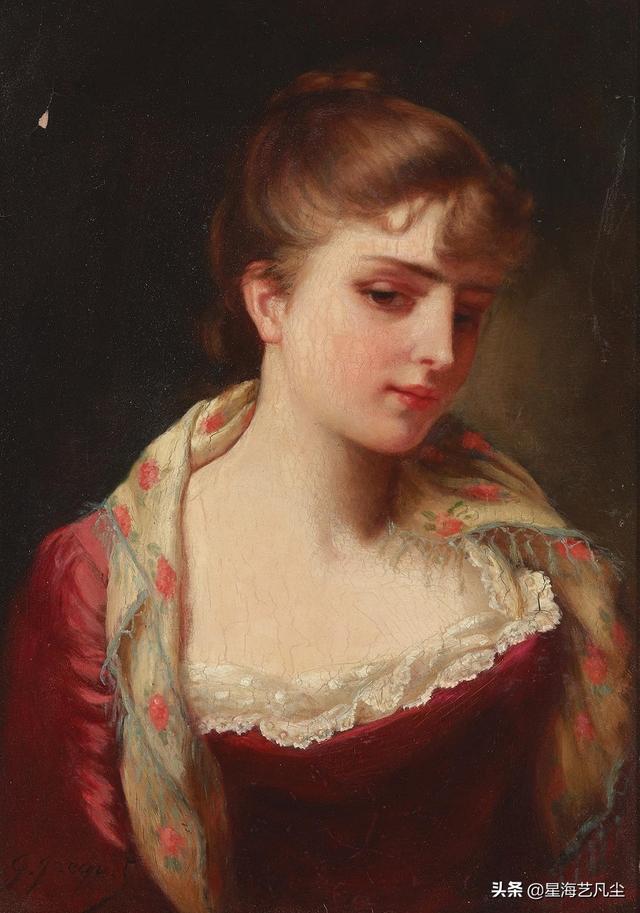 法国艺术家古斯塔夫.简.雅凯Gustave Jean Jacquet精品油画作品鉴赏-12.jpg